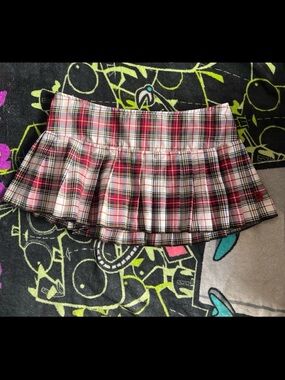 Tripp plaid mini skirt size xl READ DESCRIPTION